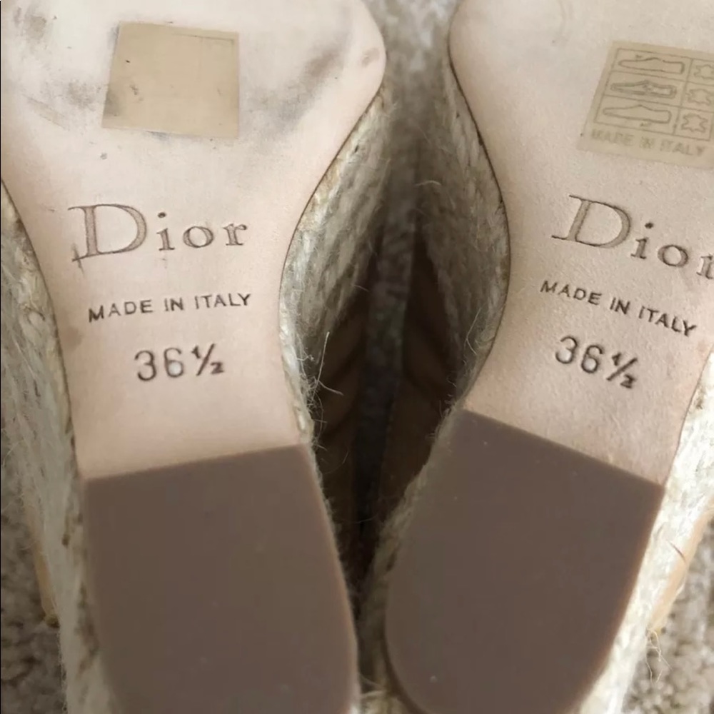 Dior Size 36.5 Sling Back pumps heels - Picture 3 of 11